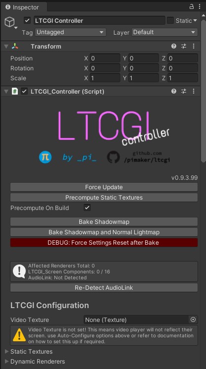 LTCGI controller after installation