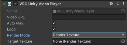 Unity Video Player setup